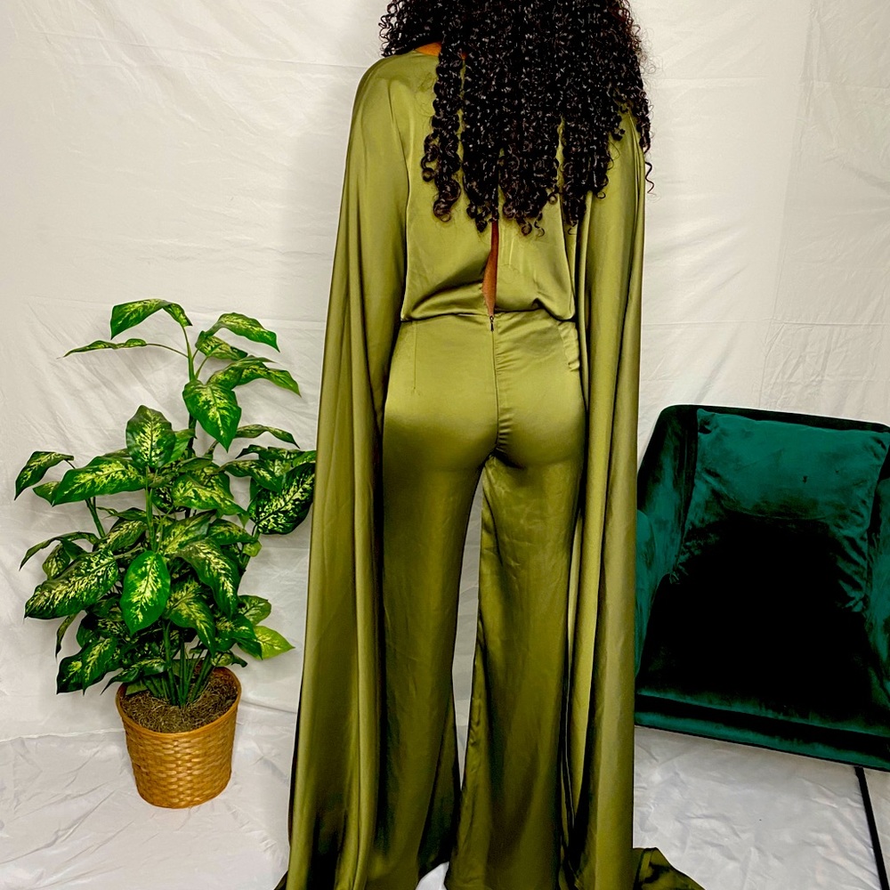 Olive jumpsuit